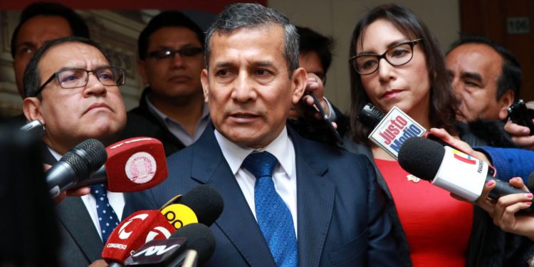 Ollanta Humala, expresidente dela República. (Andina).