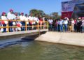 Vizcarra supervisó el funcionamiento del servicio de agua para riego del canal Mochumí. (Presidencia).