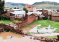 Inundación. Casas sufren con las constantes lluvias.