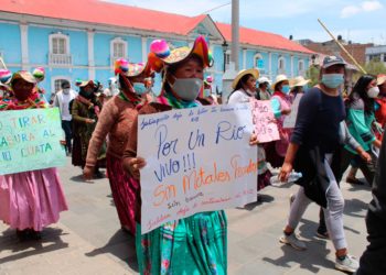 Manifestantes ingresaron desde Alto Puno