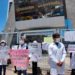 Estudiantes de Medicina de la UNA protestan