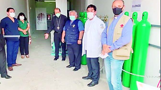 Red de Salud Camaná-Caravelí incumple convenio con Cáritas tras donación de planta de oxígeno