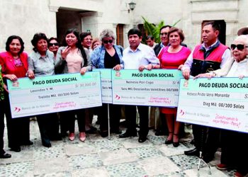 Estos son los montos del pago la deuda social a 14 412 docentes de Arequipa