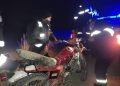 Menores de edad resultaron heridos en despistes de motos lineales en El Collao Ilave