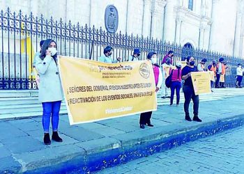Empresarios eventos sociales y bodas de Arequipa piden reactivación al Gobierno