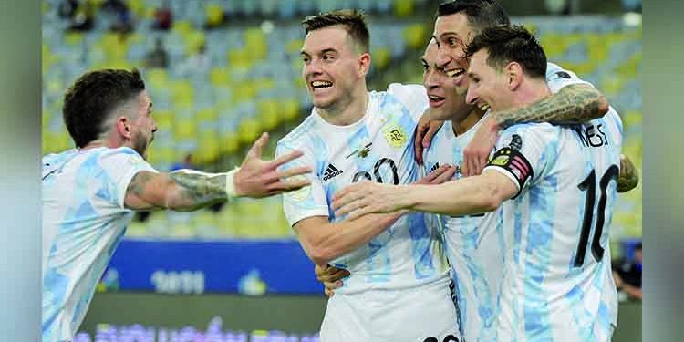 Equipo de Messi derrotó a Brasil y es campeón de la Copa América