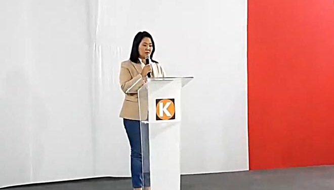 Keiko Fujimori aceptará resultados del JNE de la Segunda Elección Presidencial 2021