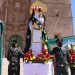 Policías y enfermeras veneran a su santa patrona en la ciudad de Puno