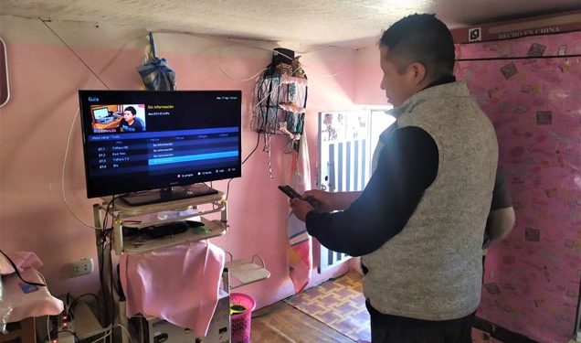 Cuenca San Juan inaugura señal de TV digital tras firma de convenio