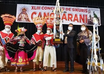 Fe, música, magia y color en el XLIII concurso de sikuris Virgen de Cancharani 2021