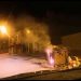 Facinerosos incineraron contenedores de basura en una noche en Puno