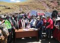 Premier Guido Bellido promete solución en cuencas Ramis y Llallimayo