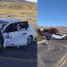 Choque entre camión de Gloria y auto en la vía Juliaca - Arequipa dejó 1 fallecido