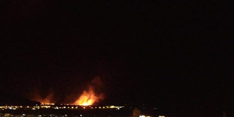 Puno: Incendio forestal desata desgracia en las islas flotantes de los Uros Chulluni