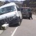 Carabaya: Combi se empotra en puente y deja 6 pasajeros heridos en accidente