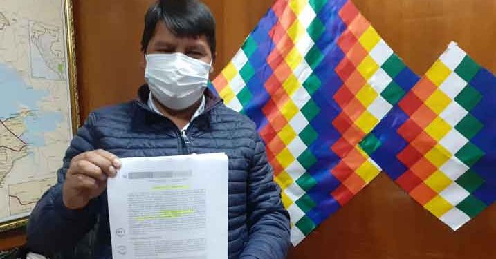 Puno: Germán alejo asume el cargo de gobernador regional en ausencia de Luque Chaiña