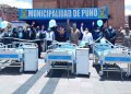 Municipalidad entrega 40 camas hospitalarias para red de salud Puno