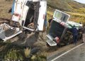 Un toro y un pasajero perecen en racha de accidentes de transito en Puno