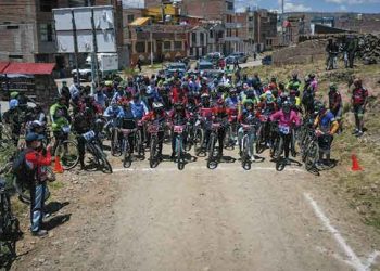 I Campeonato Regional de Ciclismo de Montaña se realiza con más de 150 participantes