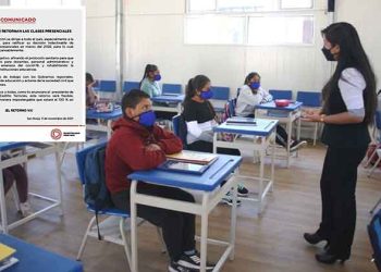 Ministerio de Educación ratifica el retorno a clases presenciales en marzo de 2022
