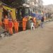 Trabajadores de la obra de la PTAR protestan tras incumplimientos de OPETI