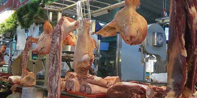 Comerciantes advierten ligera suba de la carne de chancho por Año Nuevo
