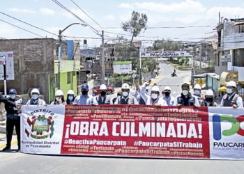 Municipalidad Distrital de Paucarpata invirtió 81 millones de soles en obras el 2021