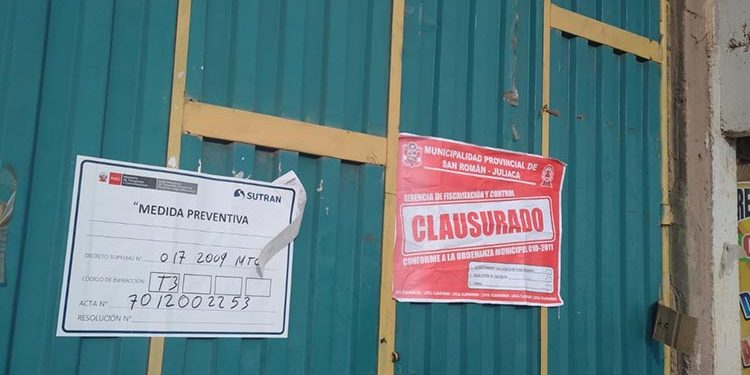 Juliaca: Realizan operativo a terminales informales de la salida a Cusco