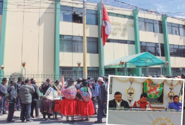 ElCollao-Ilave: Conflicto por campo ferial llega a Puno